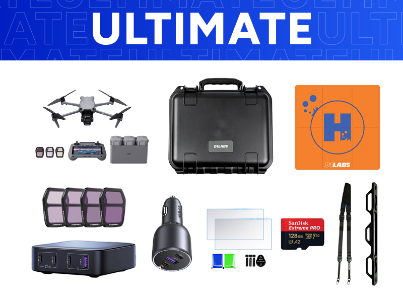 DJI Air 3S Ultimate Combo w. DJI RC 2